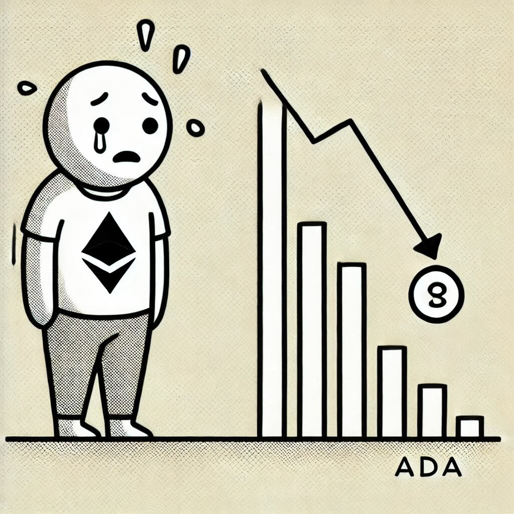 Cardano (ADA) Drops 59% in Volume as Market Uncertainty Persists