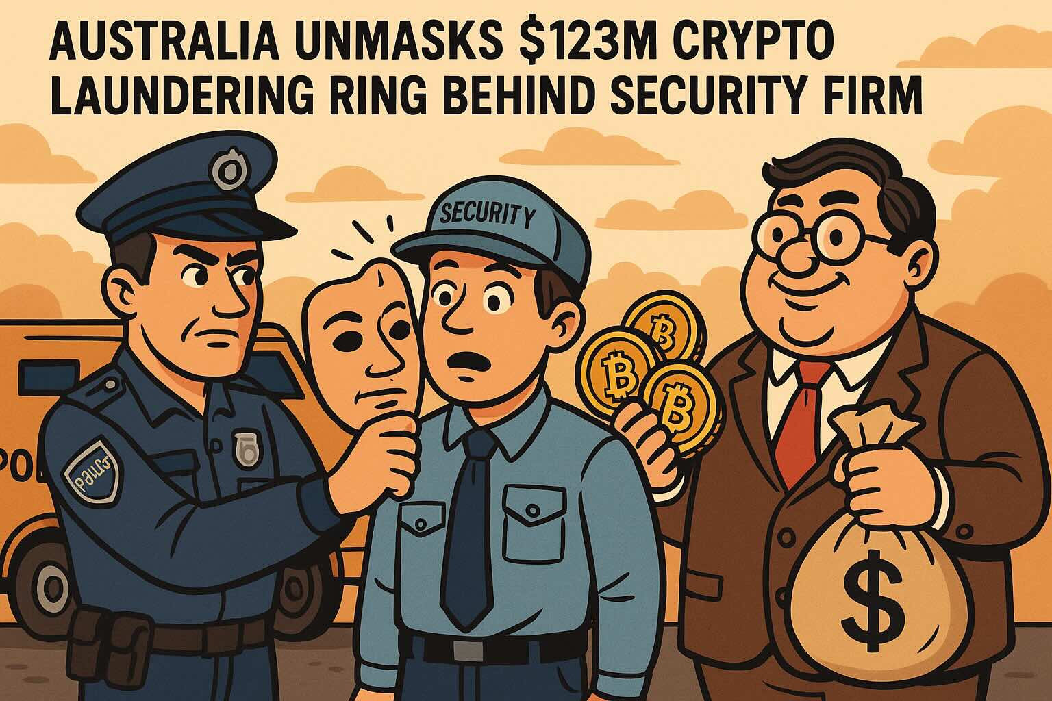 Australian police expose $123M crypto laundering operation disguised as security business