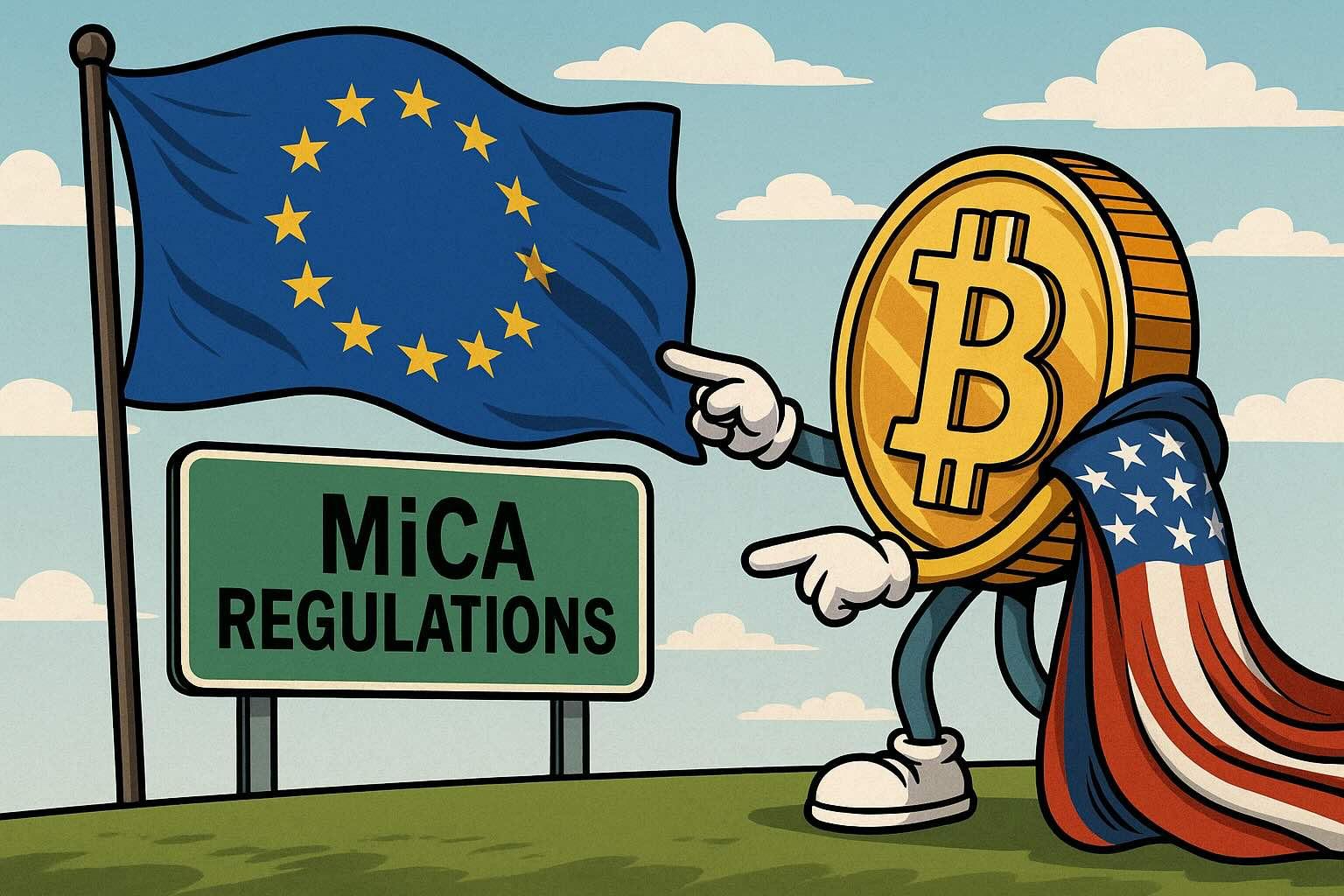 MiCA Regulations Attract Crypto Investors to Europe as US Lags Behind