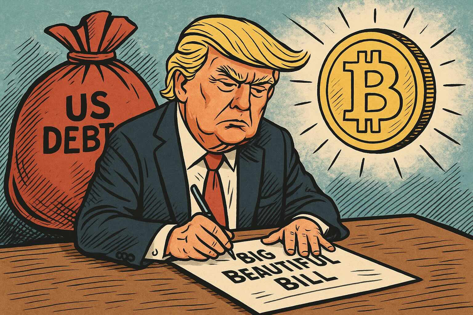 Will Trump’s Big Beautiful Bill Trigger a Debt Crisis and Bitcoin Surge?